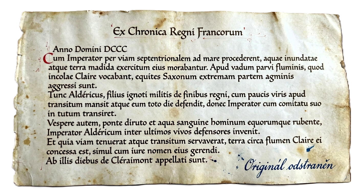 Fragment kroniky